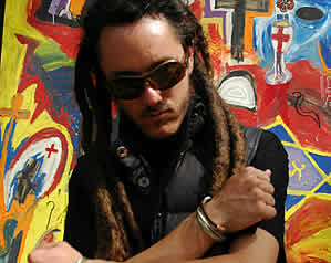 Rebel Soldier! Samm Monro aka Cde Fatso was one of the poets showcasing their work in the UNDP Spoken Word Programme. Cde Fatso's & mbira musician Chiwoniso Maraire performed a poem on the destructive government clean-up operation known to many as Murambatsvina.