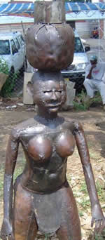 Sculpture by Emmanual Karuweni
