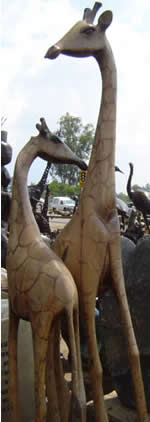 Sculptures by Charlie Mutumbe