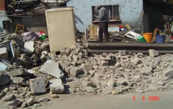 They don't know what to do with their wardrobes, buckets, blankets, clothes and utensils 