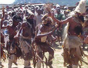 Traditional dancers from Mandadzaka Primary School left quests begging for more