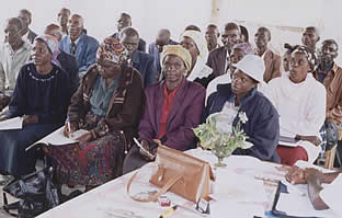Women were also part of the workshop. The theme for the workshop was "Promoting democracy and good governance