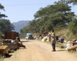 Displaced by the violence that destroyed their homes