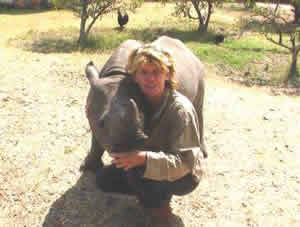 Judy Travers and Tatenda