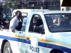 WOZA women being taken to police station for presenting petition