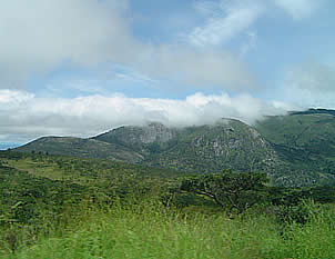 Scenic view of Honde Valley in Manicaland Province.